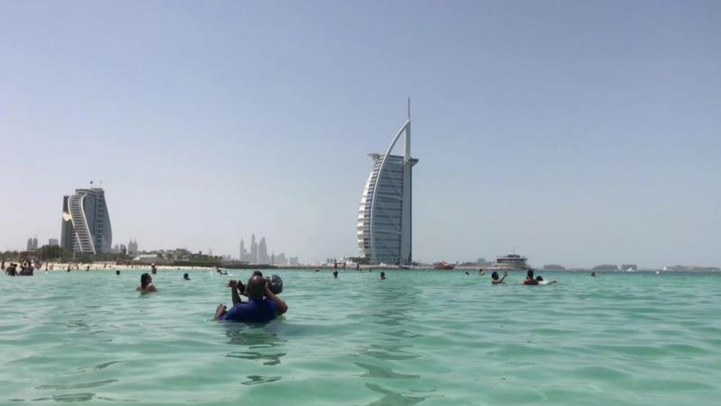 JBR là bãi biển Dubai lớn nhất